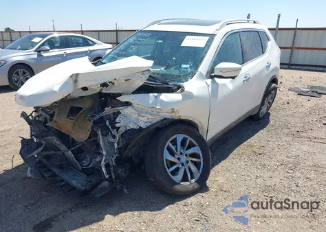 2014 Nissan Rogue S/Sl/Sv z USA, uszkodzony, nr VIN 5N1AT2MV7EC865675